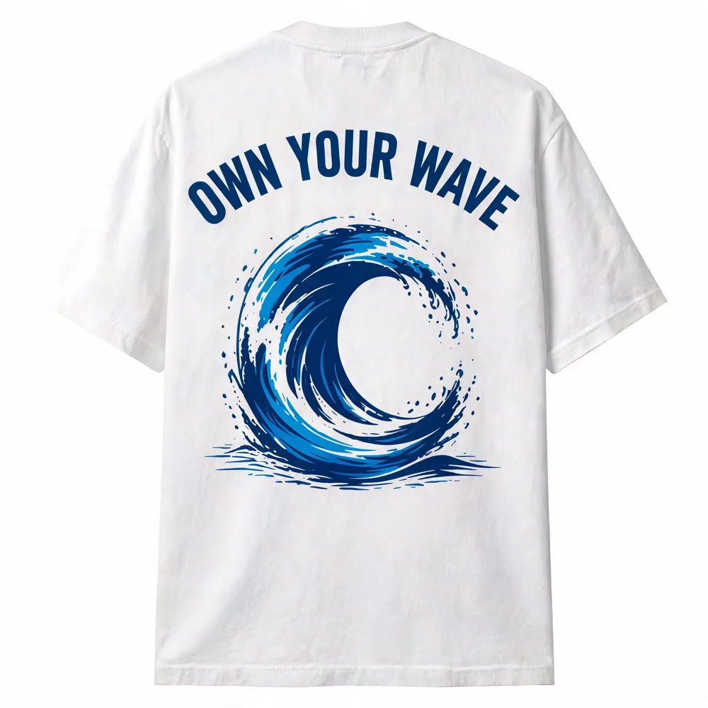 Own Your Wave Tee — back view