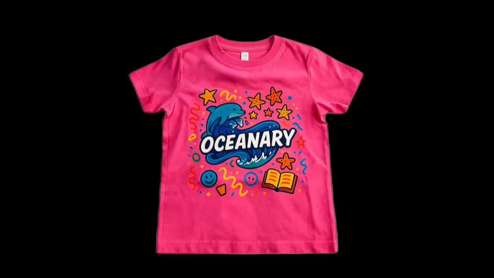 Wave Rider Tee — pink view