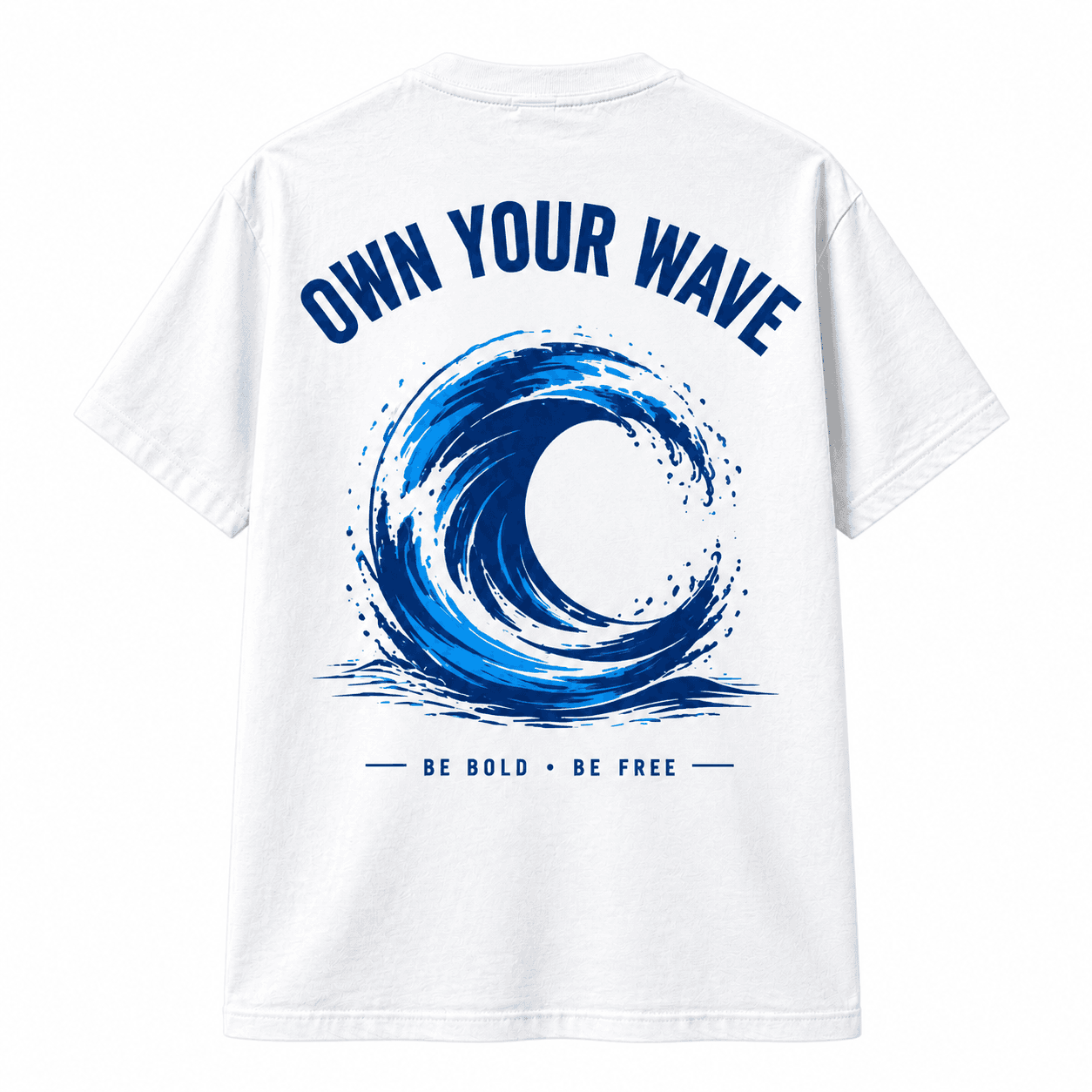 Own Your Wave Logo Tee — back view