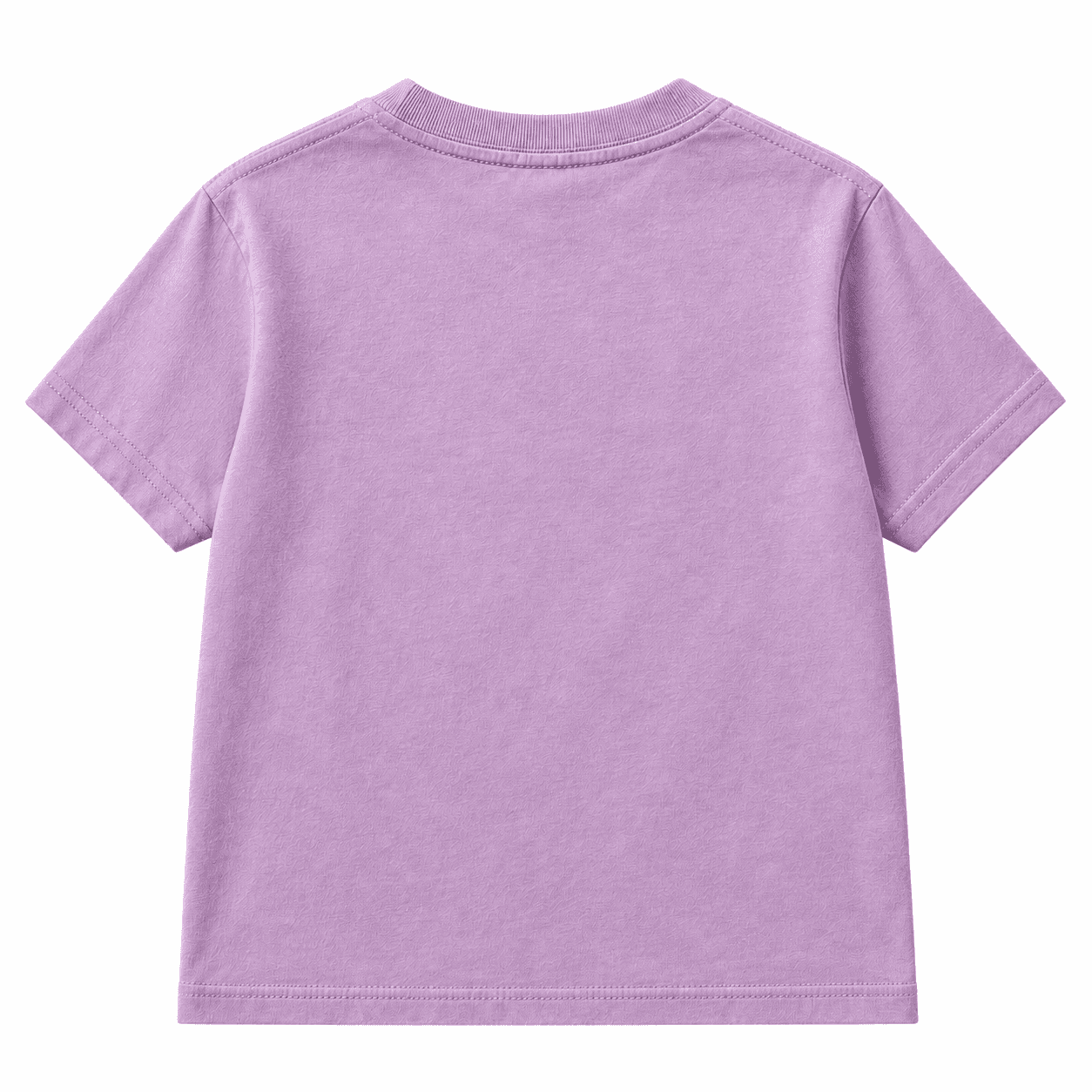 Be Bold Hibiscus Tee - Lavender — back view