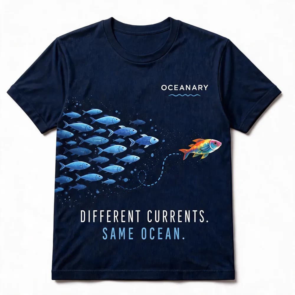 Different Currents Tee